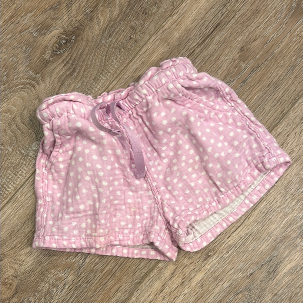 Purple Polka Dot Shorts